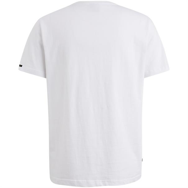 single jersey digital print bright white