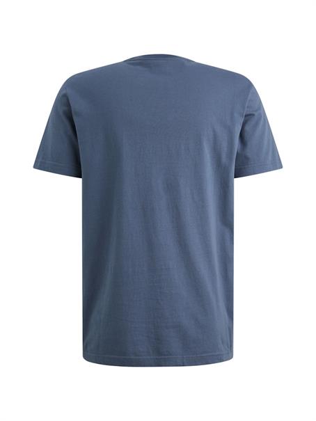 single jersey graphic bijou blue