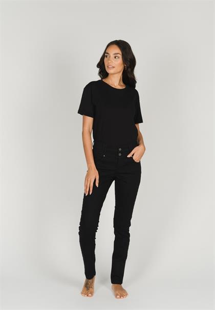 SKINNY BUTTON black