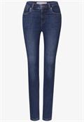 Skinny Fit Jeans dark blue washed