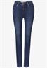 Skinny Fit Jeans dark blue washed