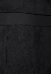 Skinny Fit Materialmix Hose black