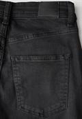 Skinny Flared Jeans black rinse