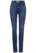 Skinny Jeans dark blue washed