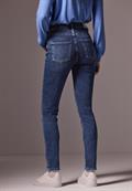Skinny Jeans dark blue washed