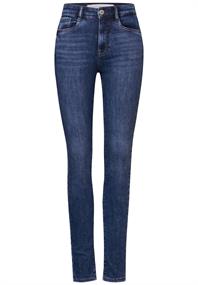 Skinny Jeans dark blue washed
