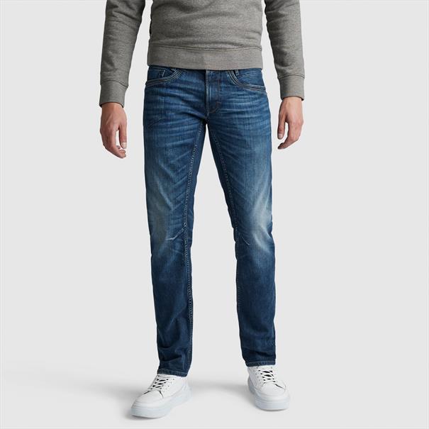 SKYMASTER SOFT GREEN CAST dark indigo denim