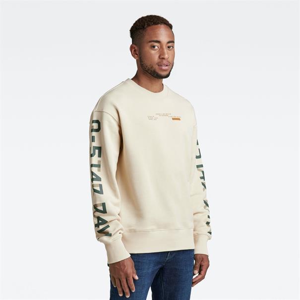 Sleeve graphics loose r sw dk talc