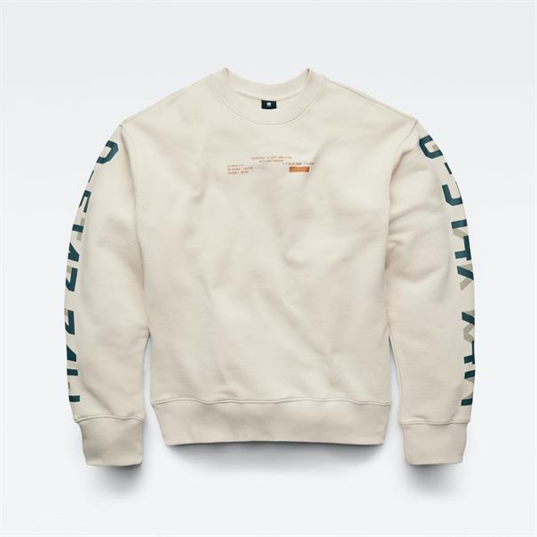 Sleeve graphics loose r sw dk talc