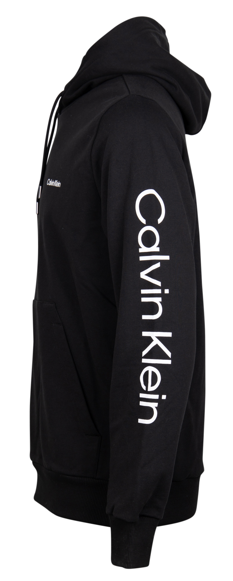 Hoodie with logo on sleeve clearance