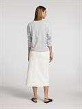 SLFESSENTIAL LS BOXY TEE NOOS light grey melange