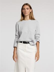 SLFESSENTIAL LS BOXY TEE NOOS light grey melange