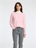 SLFLULU LS KNIT O-NECK NOOS bleached mauve
