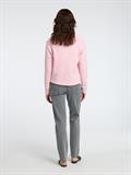 SLFLULU LS KNIT O-NECK NOOS bleached mauve