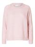 SLFLULU LS KNIT O-NECK NOOS bleached mauve
