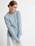 SLFLULU LS KNIT O-NECK NOOS cashmere blue