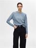 SLFLULU LS KNIT O-NECK NOOS endless sky
