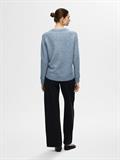 SLFLULU LS KNIT O-NECK NOOS endless sky
