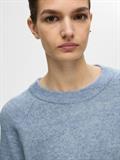 SLFLULU LS KNIT O-NECK NOOS endless sky