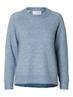 SLFLULU LS KNIT O-NECK NOOS endless sky