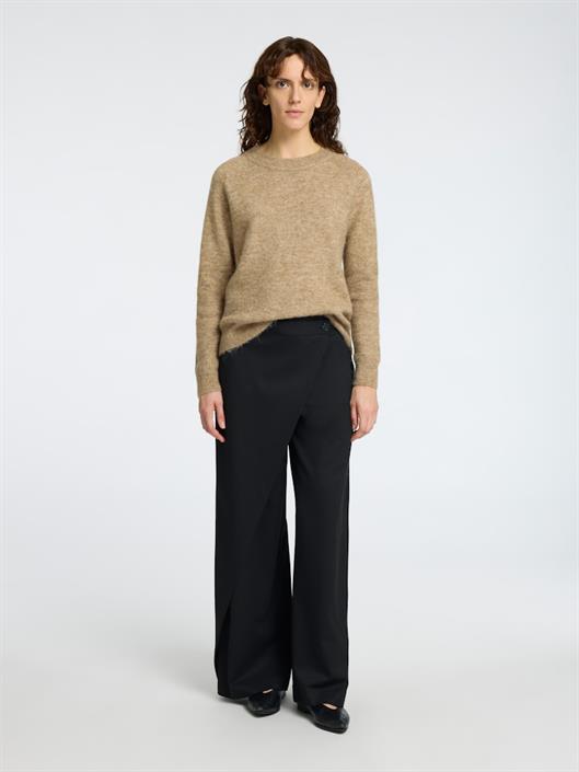slflulu-ls-knit-o-neck-noos-sepia-tint