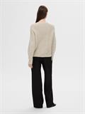 SLFLULU LS KNIT SHORT CARDIGAN B NOOS birch