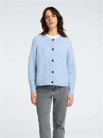 SLFLULU LS KNIT SHORT CARDIGAN B NOOS cashmere blue