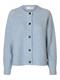 SLFLULU LS KNIT SHORT CARDIGAN B NOOS cashmere blue