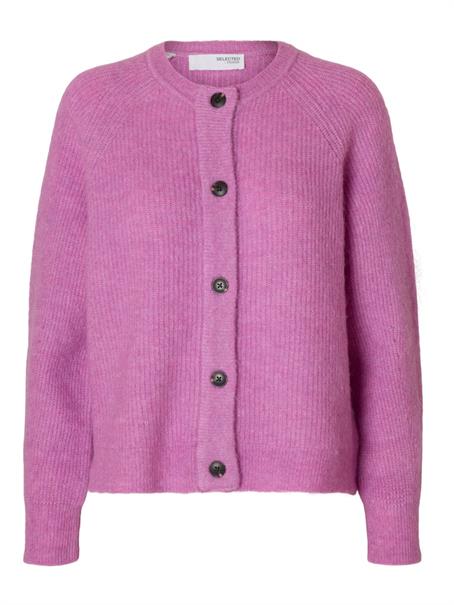 SLFLULU LS KNIT SHORT CARDIGAN B NOOS first bloom
