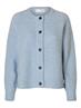 SLFLULU LS KNIT SHORT CARDIGAN NOOS cashmere blue