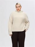 SLFSELMA LS KNIT PULLOVER NOOS birch