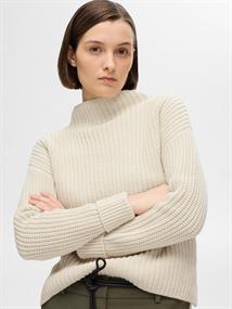 SLFSELMA LS KNIT PULLOVER NOOS birch