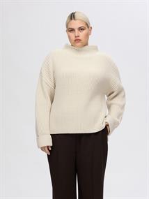 SLFSELMA LS KNIT PULLOVER NOOS birch