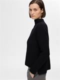SLFSELMA LS KNIT PULLOVER NOOS black