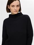 SLFSELMA LS KNIT PULLOVER NOOS black