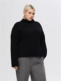 SLFSELMA LS KNIT PULLOVER NOOS black