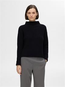 SLFSELMA LS KNIT PULLOVER NOOS black