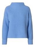 SLFSELMA LS KNIT PULLOVER NOOS cornflower blue
