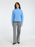 SLFSELMA LS KNIT PULLOVER NOOS cornflower blue