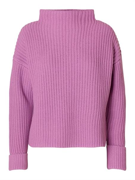 SLFSELMA LS KNIT PULLOVER NOOS first bloom