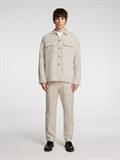 SLH-LEROY LINEN BLEND OVERSHIRT LS NOOS pure cashmere