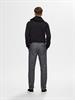SLH175-SLIM MILES BRUSHED PANT W NOOS dark grey