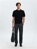SLH175-SLIM MILES BRUSHED PANT W NOOS dark grey
