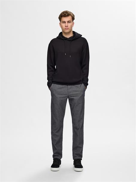 SLH175-SLIM MILES BRUSHED PANT W NOOS dark grey