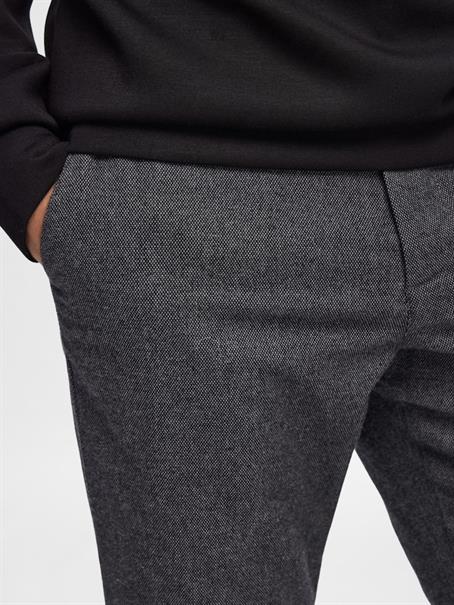 SLH175-SLIM MILES BRUSHED PANT W NOOS dark grey