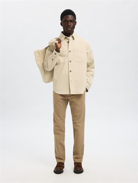 SLH175-SLIM MILES STRUC DYED PANT NOOS pure cashmere