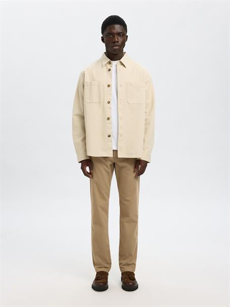 SLH175-SLIM MILES STRUC DYED PANT NOOS pure cashmere