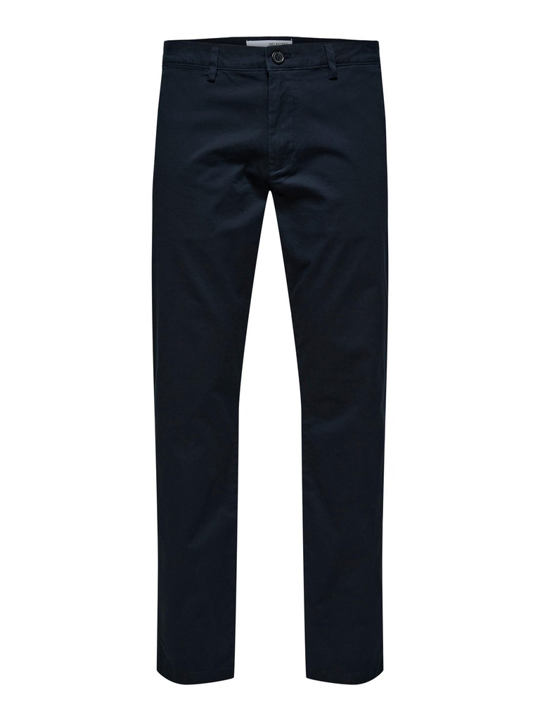 Selected Homme Herren Chino Hose SLHSLIM-NEW MILES - Slim Fit Blau Grau Grü günstig online kaufen