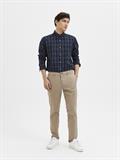 SLH175-SLIM NEW MILES FLEX PANT NOOS greige