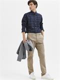 SLH175-SLIM NEW MILES FLEX PANT NOOS greige